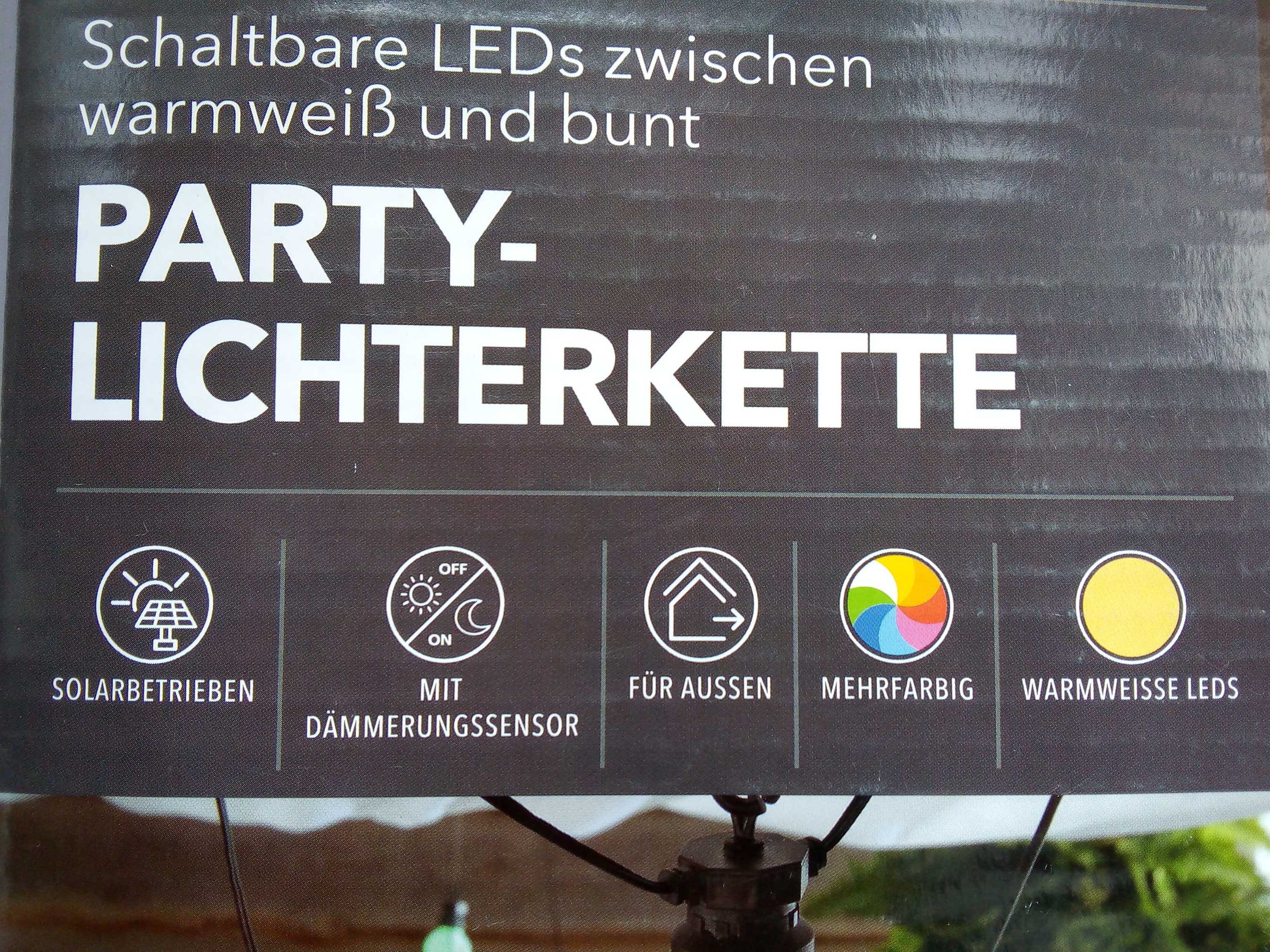 Lampki solarne z dwoma trybami świecenia 60 LEDs