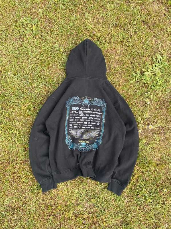 Bluza z kapturem hoodie Sweden Rock Affliction metal rock mech Tour
