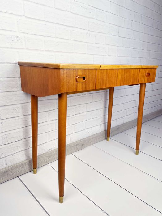 Biurko z lustrem, Dania, lata 50 – Mid-Century Modern, toaletka