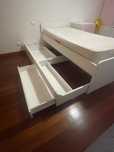 Cama Individual + Gaveta Cama - Slakt (IKEA)