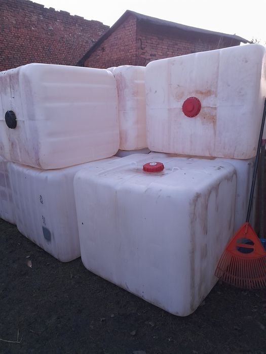 Wkład 1000l Zbiornik kontener Wkłady Pojemnik Mauzer ibc Beczka