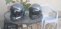 Kaski motocyklowe LS2 Track z intercomami Ejas V6