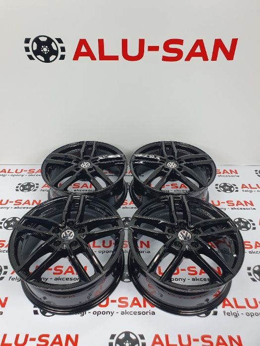 Nowe Alufelgi VW 17" 5x112 PASSAT B5 B6 B7 B8 CC SCIROCCO Czarne