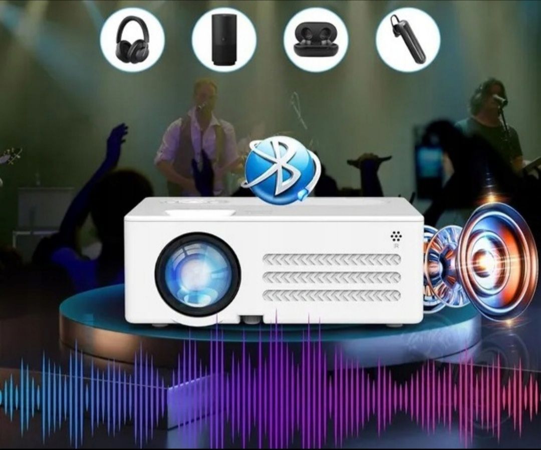 Projektor AKATUO XR21 natywne 1080p Wifi Bluetooth 350 ANSI