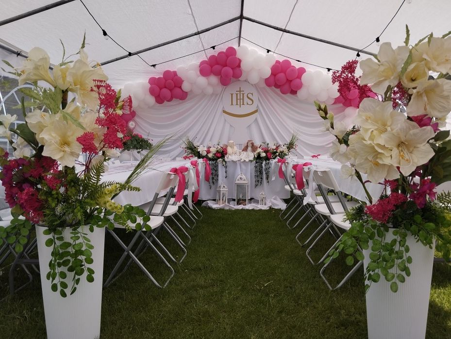 Wynajem namiotów Namiot na imprezę, komunię,Namioty imprezowe