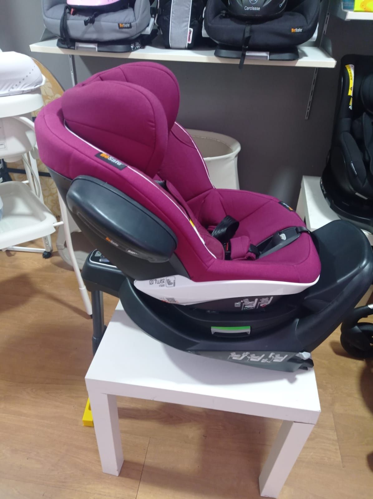 cadeira auto besafe izi twister giratória