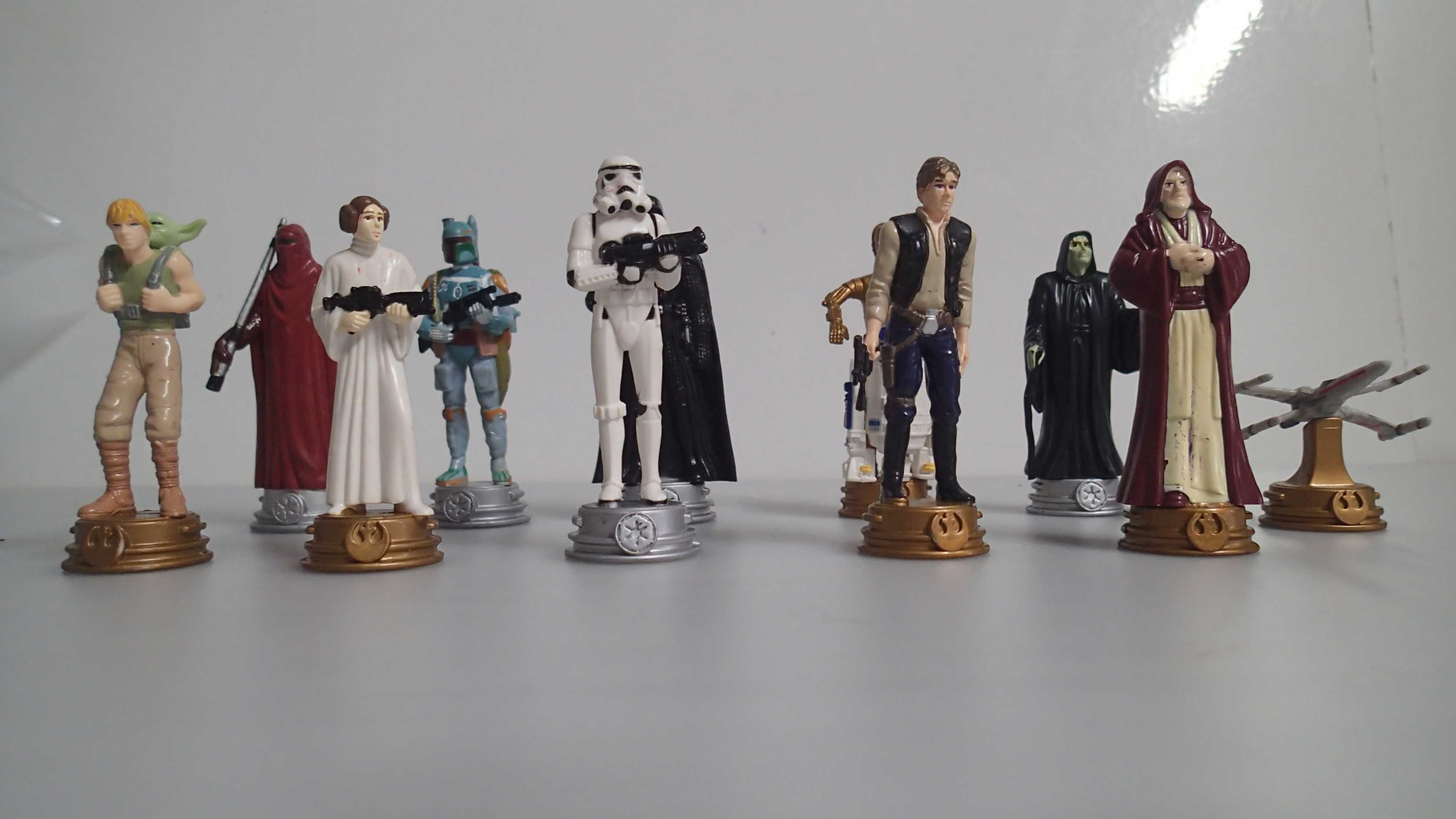 Lote de 11 figuras em PVC Star Wars