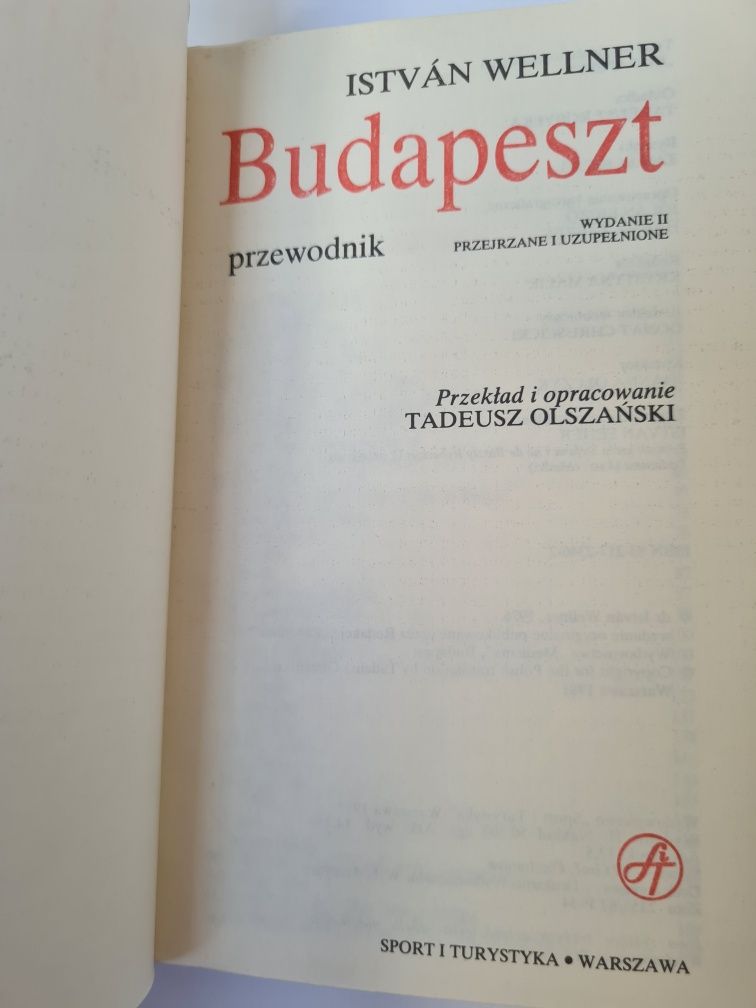 Budapeszt - István Wellner - Przewodnik