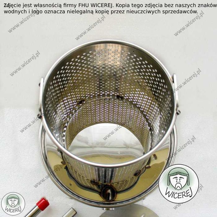 Prasa ręczna do wosku odsklepin i owoców nierdzewna, praska wyciskarka