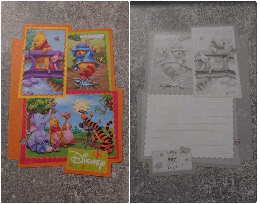 Karteczki do segregatora Disney Kubuś Puchatek