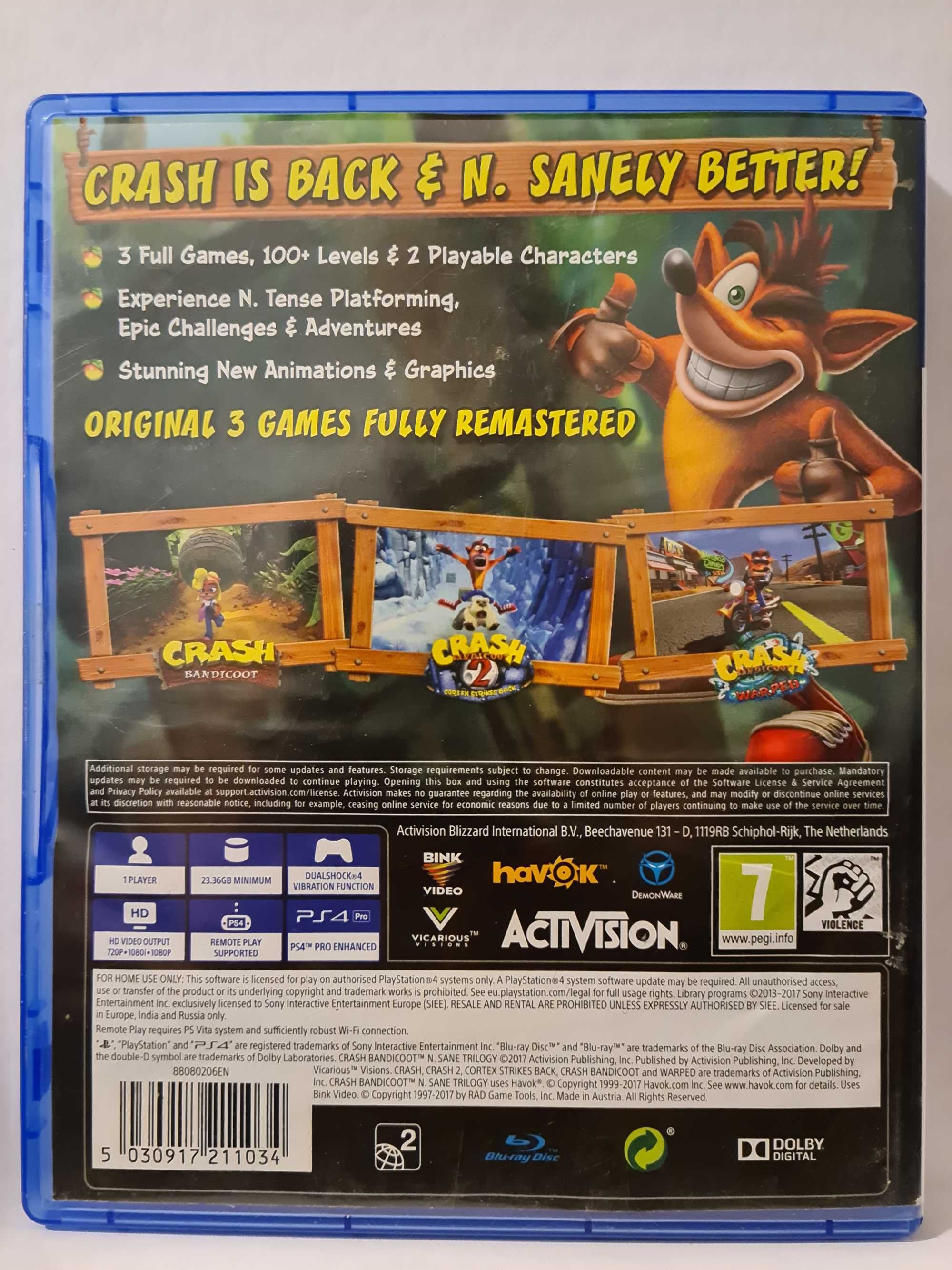 Gra Crash Bandicoot PS4/PS5