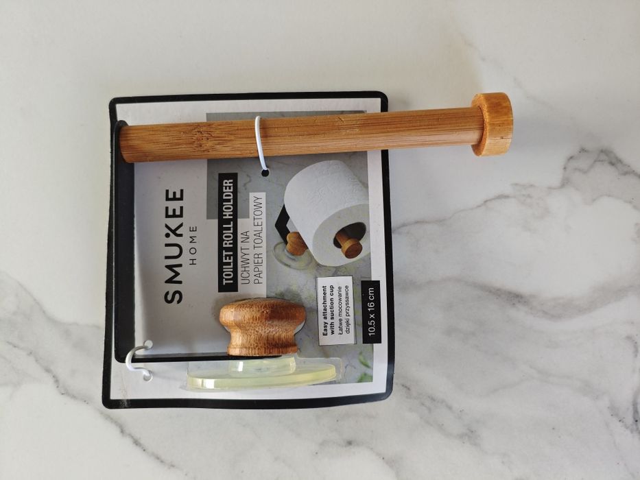 Uchwyt na papier toaletowy - Smukee Home.