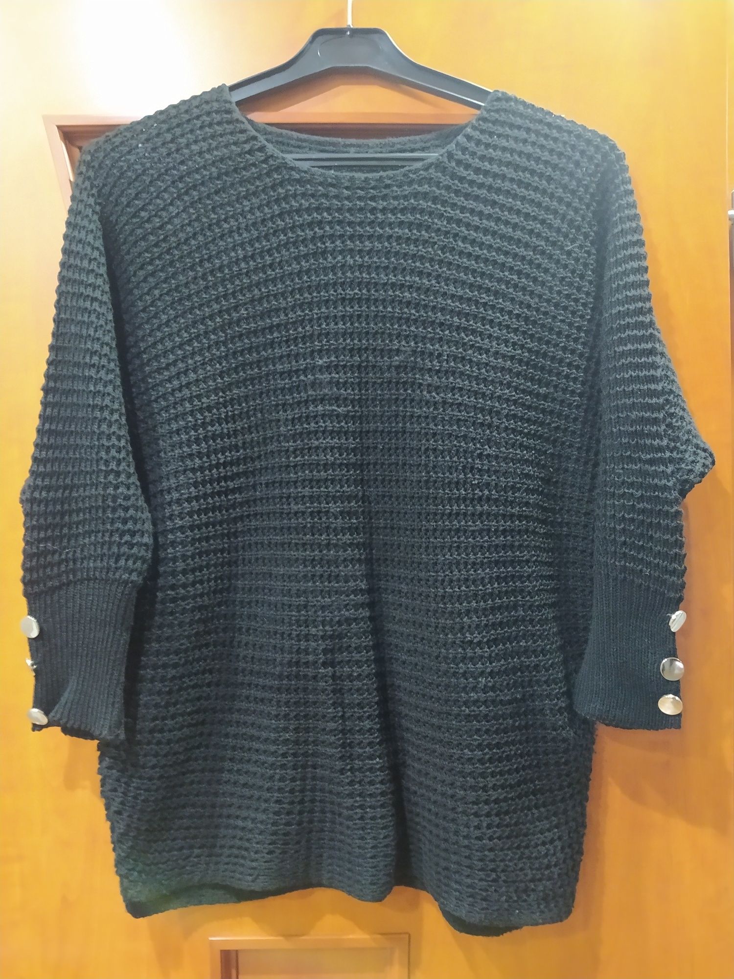 sweter damski typu nietoperz rozmiar oversize