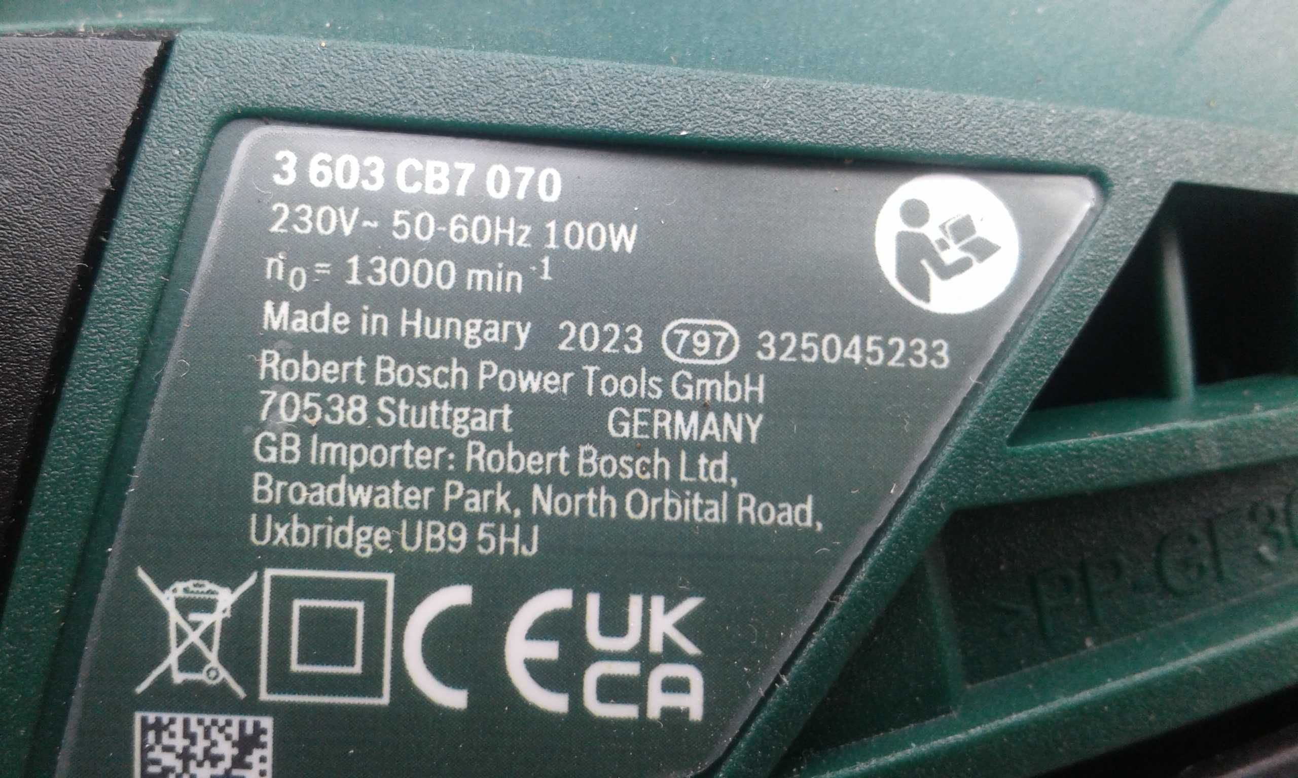 Szlifierka wielofunkcyjna Bosch 100 W 230 V