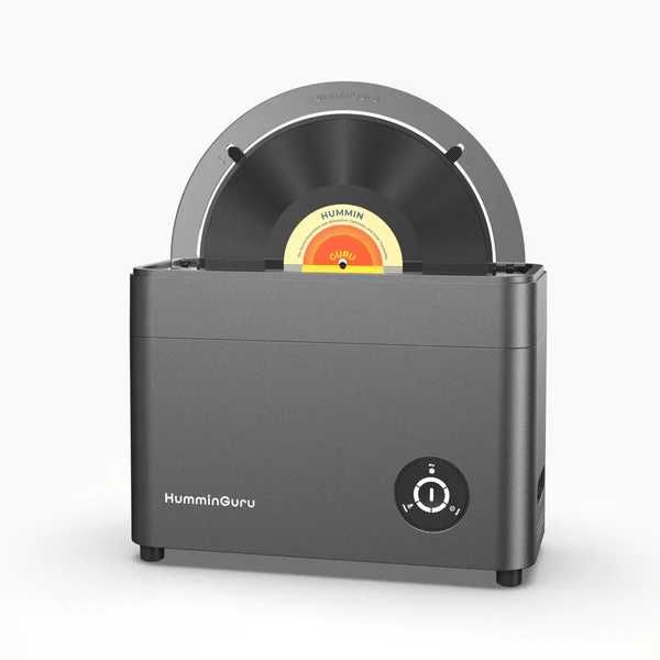 Ультразвукова чистка платівок HumminGuru HG01 з адаптерами 7" та 10"
