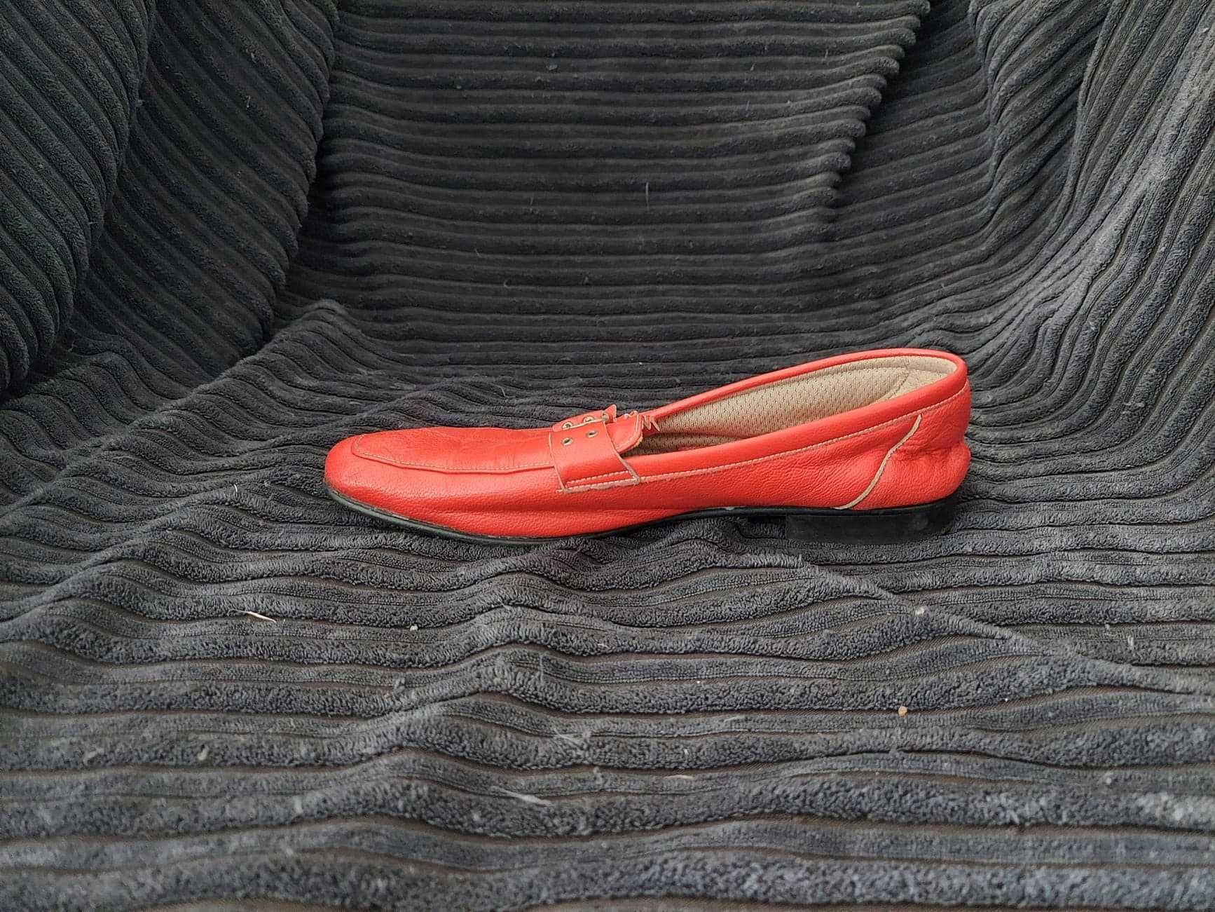 Mokasyny skórzane buty damskie