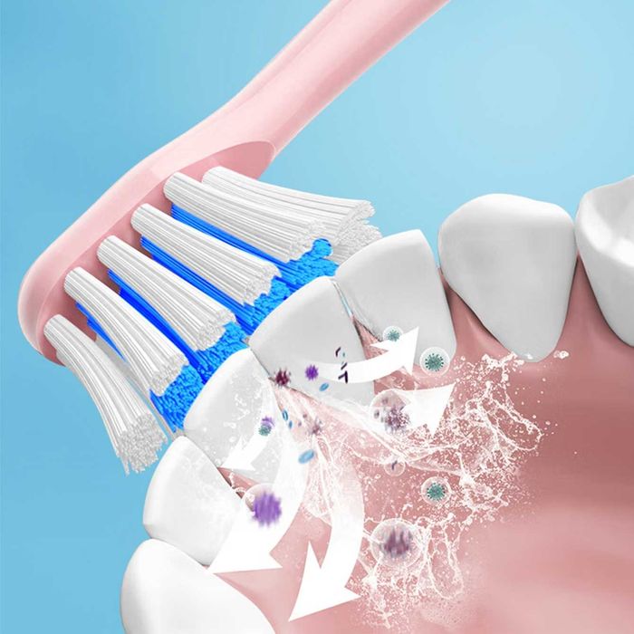 НОВАЯ Детская Электрическая зубная щётка серии Space мягкая и удобная