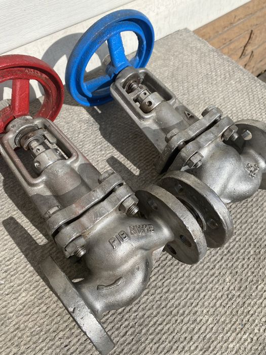 Вентиль сильфонный нержавеющий РЗВК Iskra ,15Нж66Нж Ду32Ру25/40