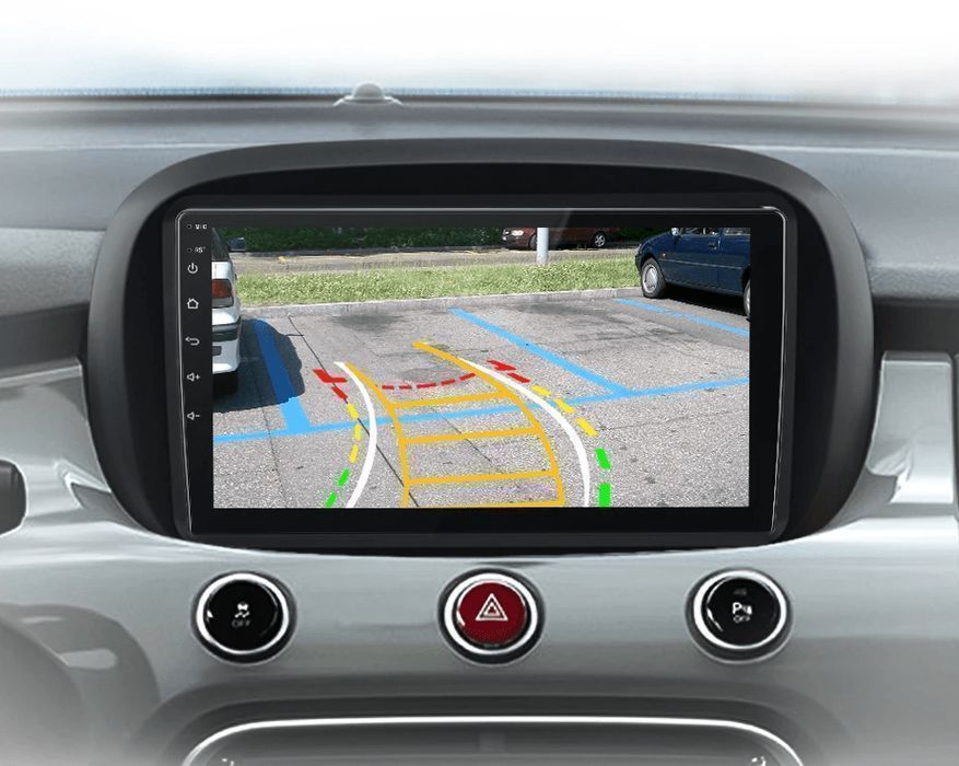Radio do Fiat 500X 2014 - 2020, CarPlay, Android Auto, 4GB, 64GB