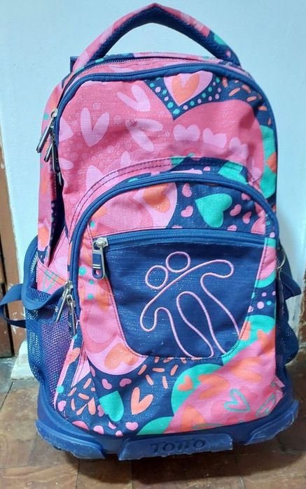 Mochila Trolley para Viagem Escola ou Desporto TOTTO Rodas