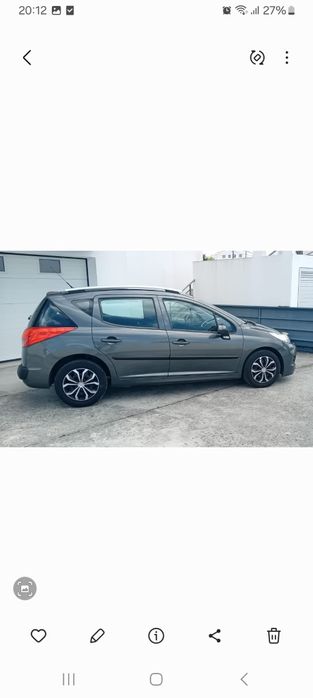 Pegeout 207 Sw 1.4  Trendy impecável 165000 kms (POUPE 750€)