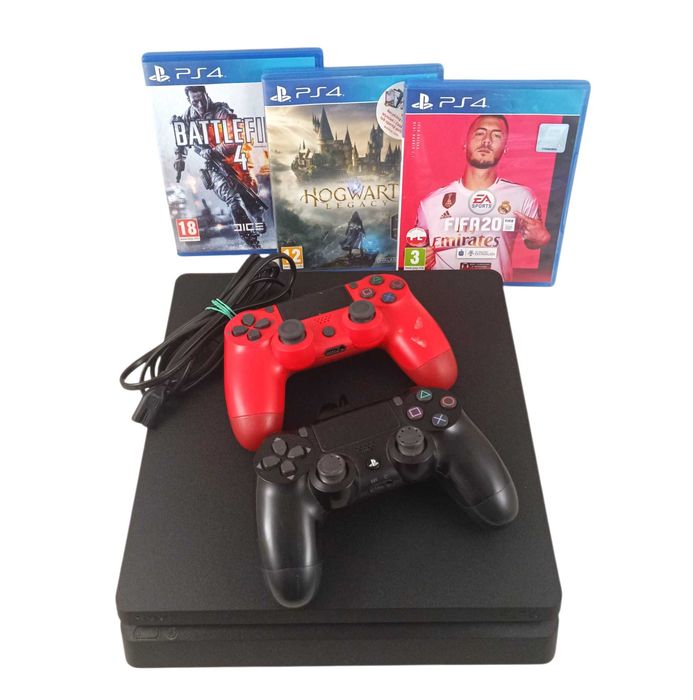 Konsola PS4 500gb 2 pady gry kabel