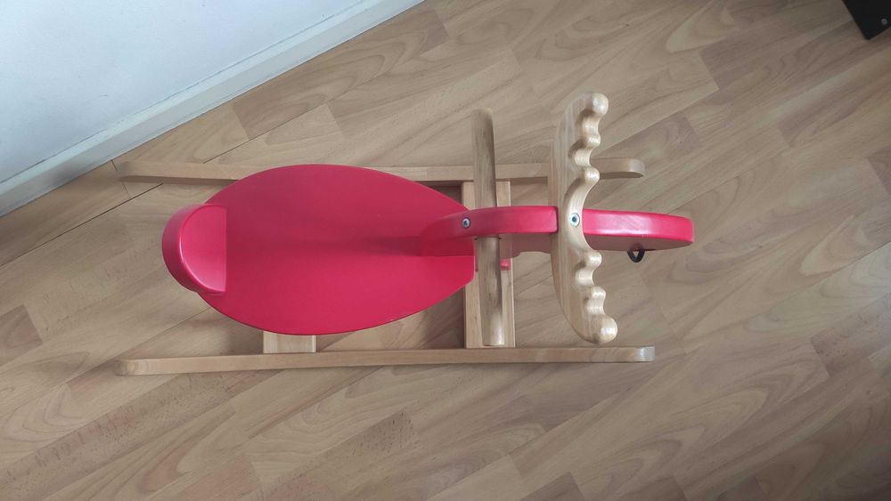 Baloiço alce em madeira