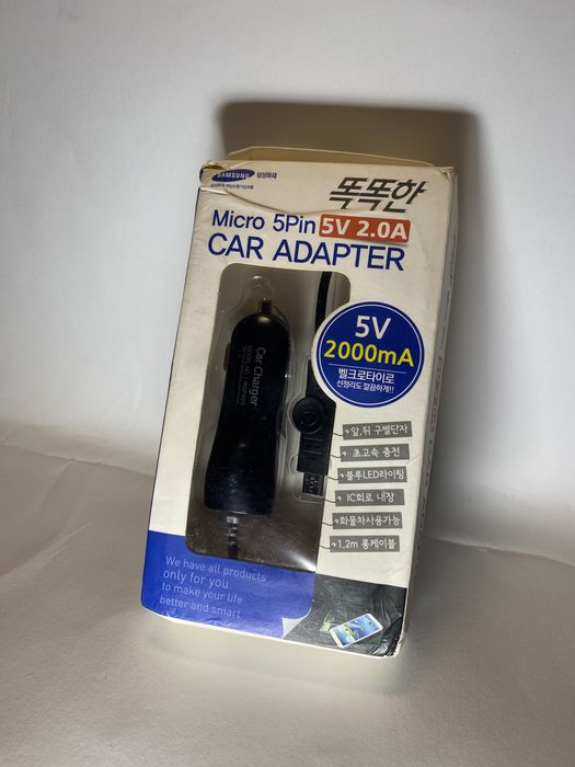 Автомобільна зарядка мікро USB microusb