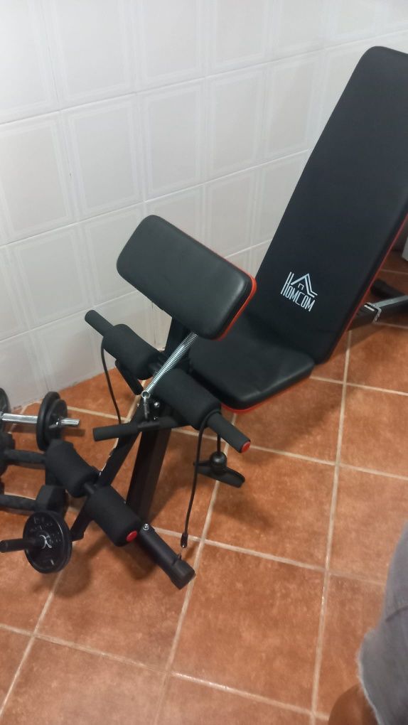 Mesa de exercícios físicos