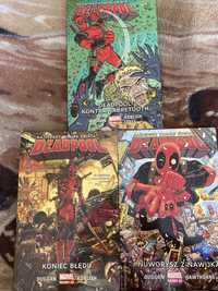 Komiksy Deadpool Tom 1, 2, 3