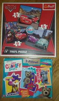 Puzzle Cars 3 w 1, McQueen piórnik