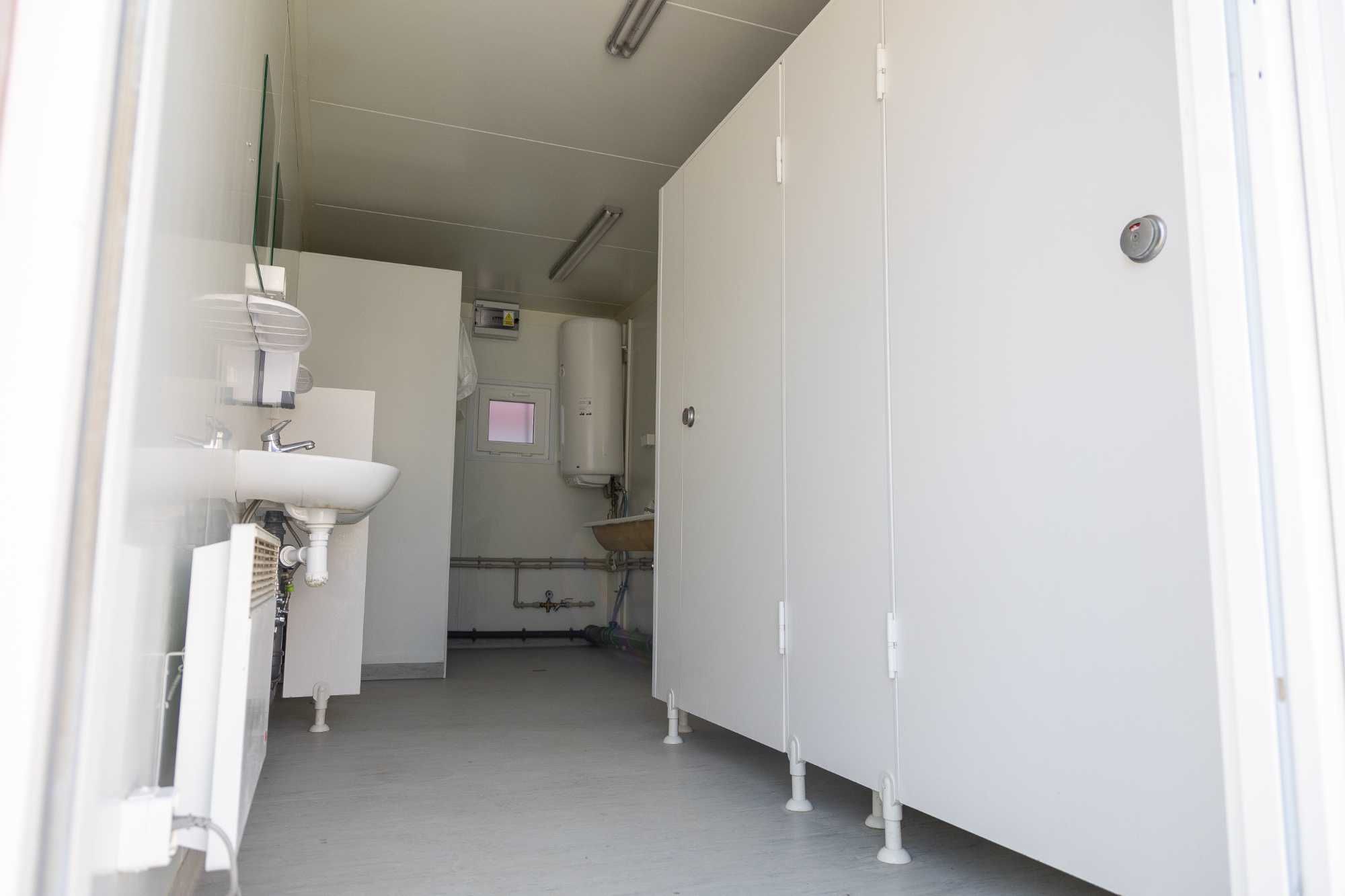 Kontener sanitarny z prysznicem i sanitariatem WC – MS 20