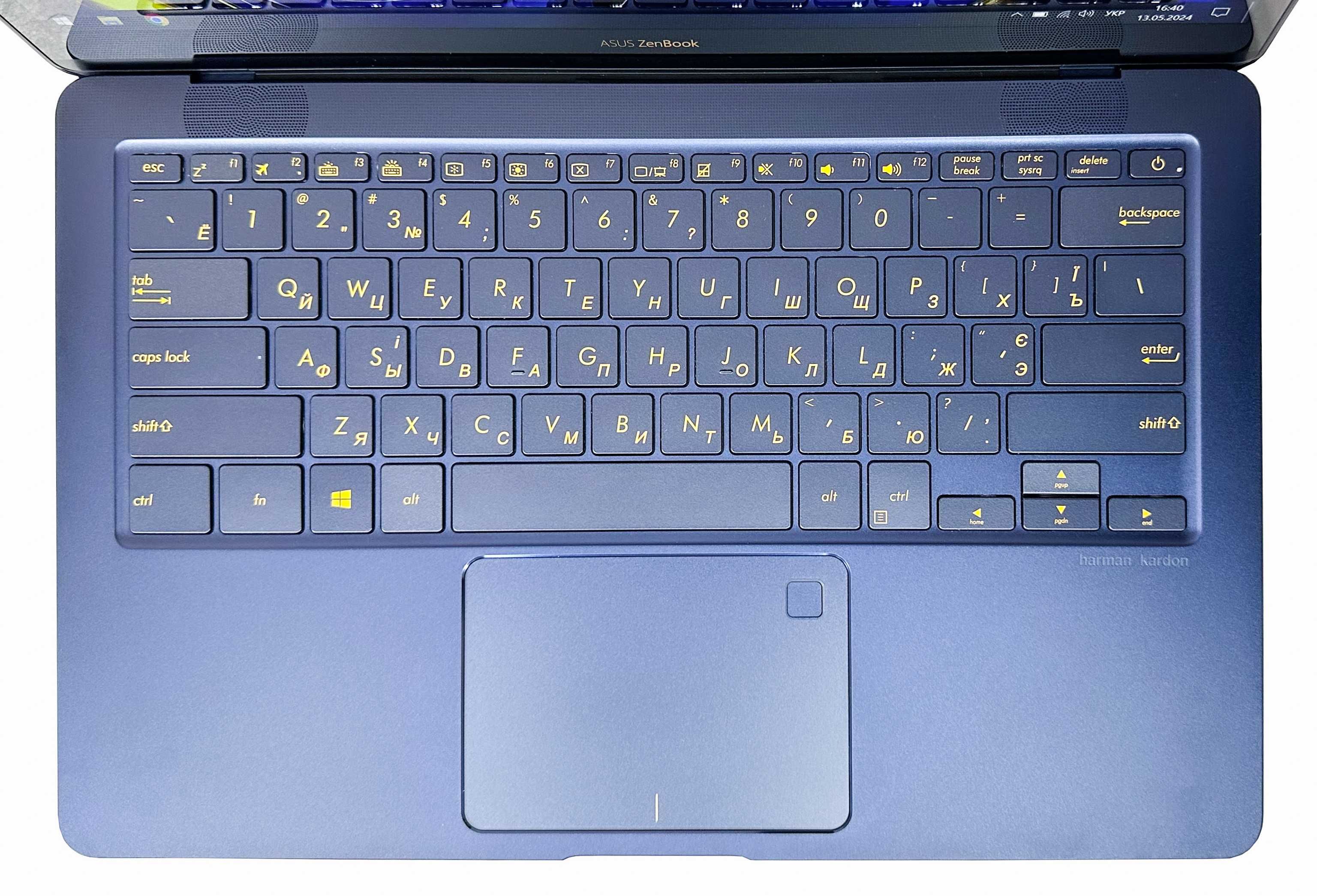 Ноутбук Asus ZenBook 3 Deluxe UX490: Core i7-8550U/16ГБ/SSD 512ГБ/14"