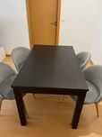 Mesa ikea com cadeiras