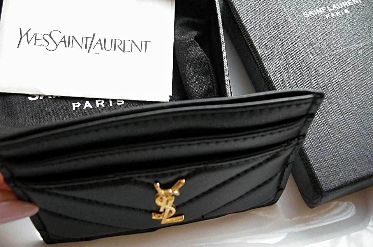 YSL Saint Laurent etui na karty kredytowe