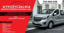 Wynajem wypozczalnia busa 8-9 osobowy oraz auto 5 osobowe od 110zl