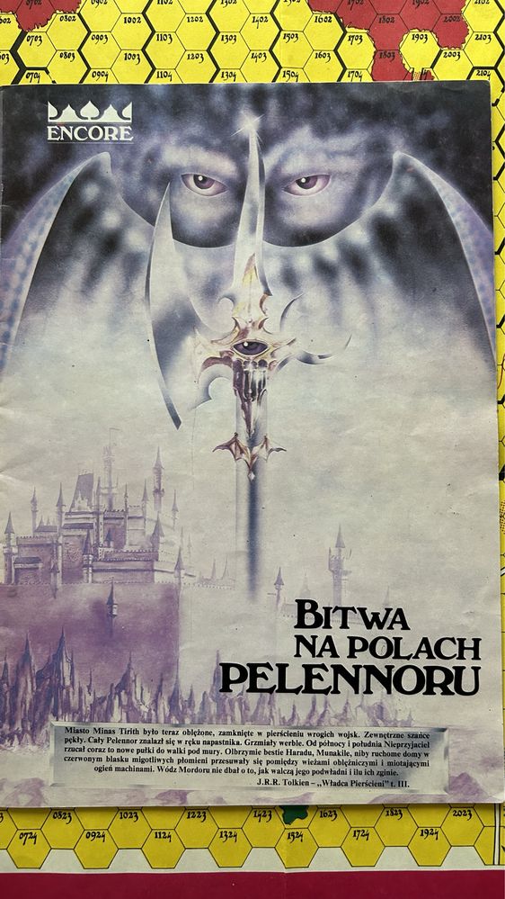 Bitwa na Polach Pelennoru gra planszowa