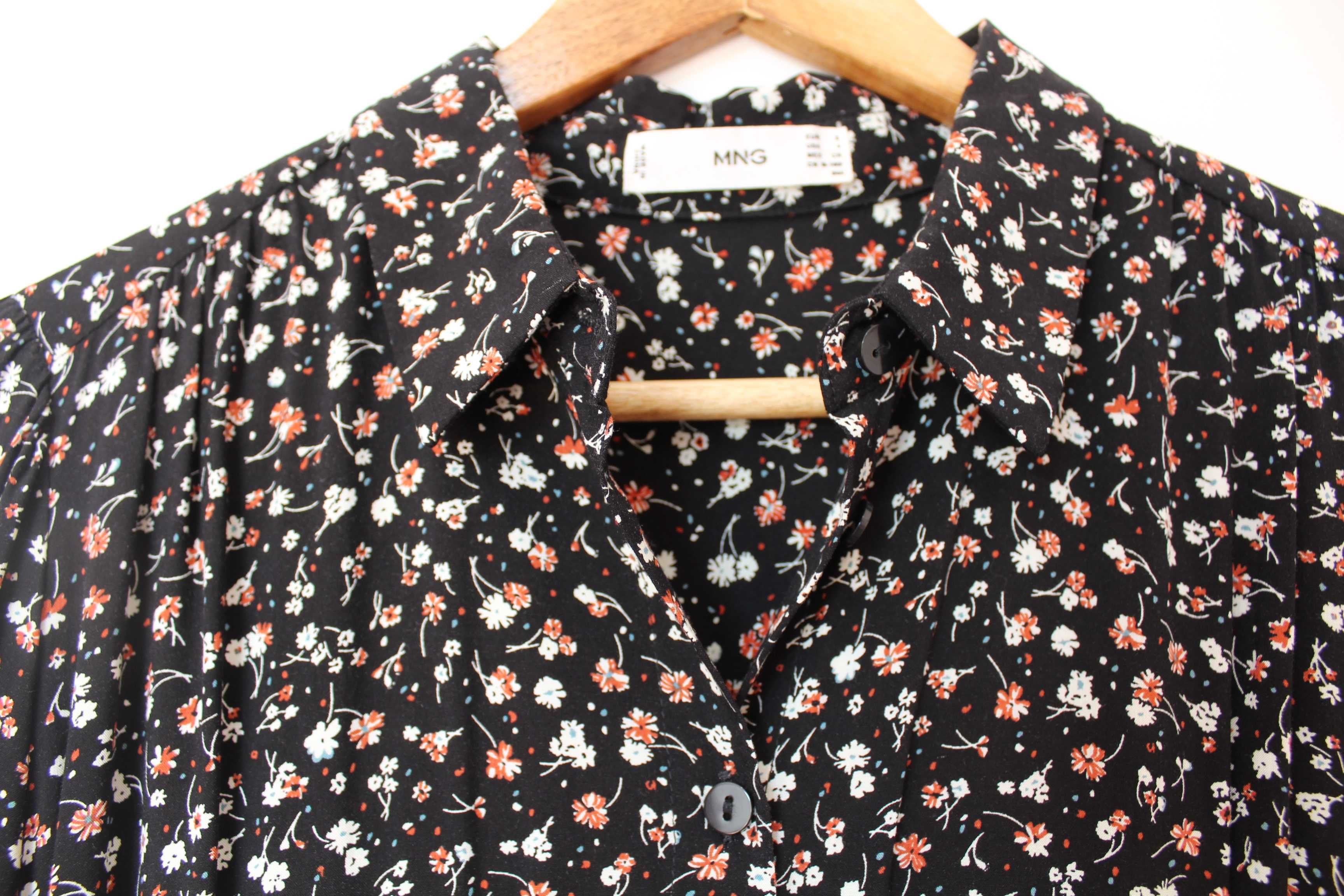 Vestido floral Mango tamanho S
