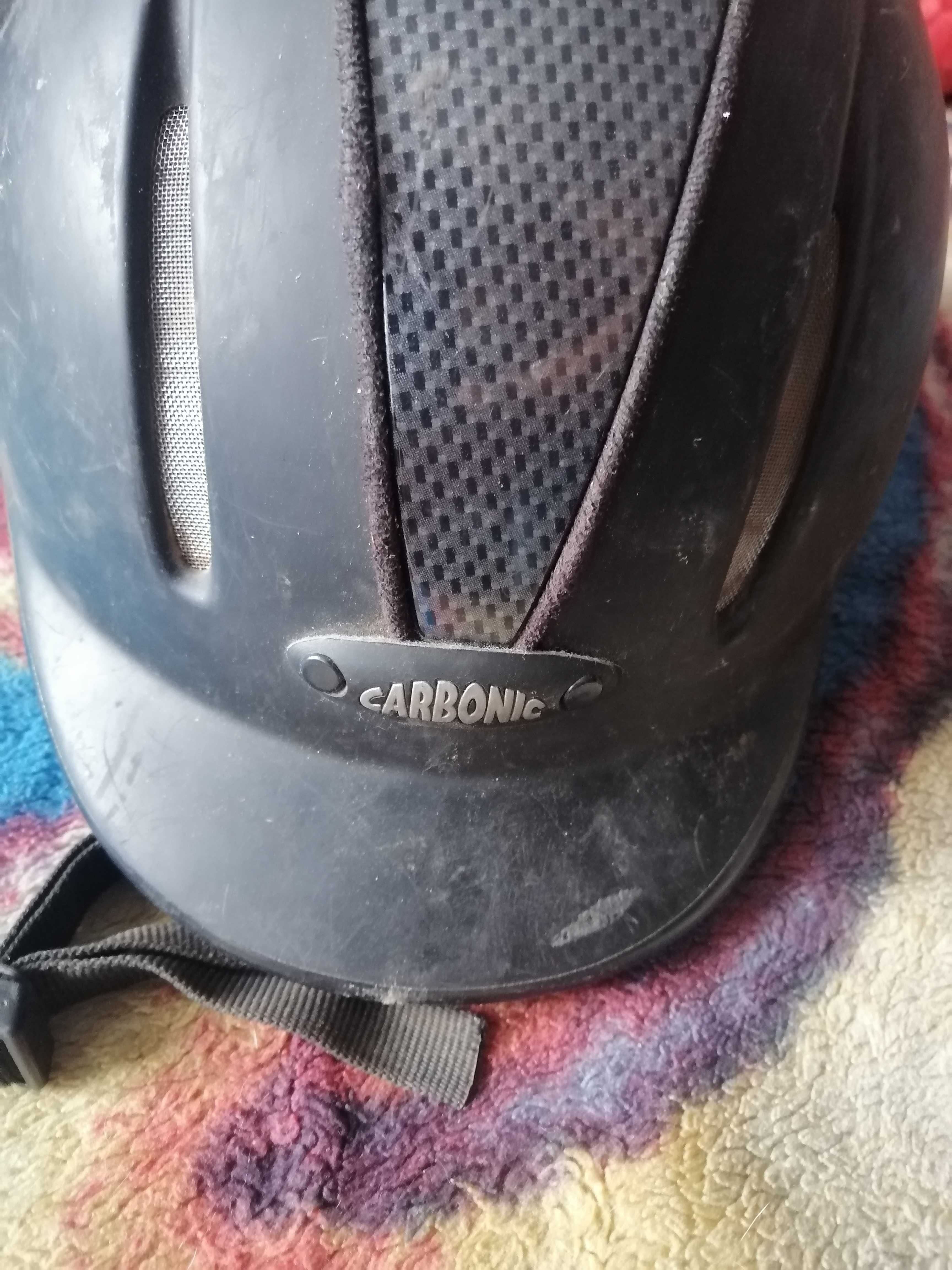 kask jezdziecki KERBL CARBONIC 32709 junio 48r -54 do jazdy konnej