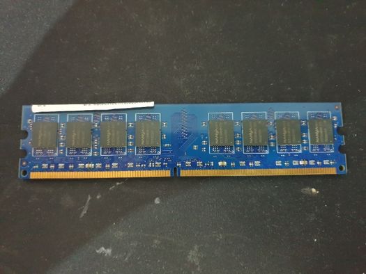 Memória Ram DDR2 Nanya 1GB PC2-6400 DDR2-800MHz non-ECC Unbuffered CL6