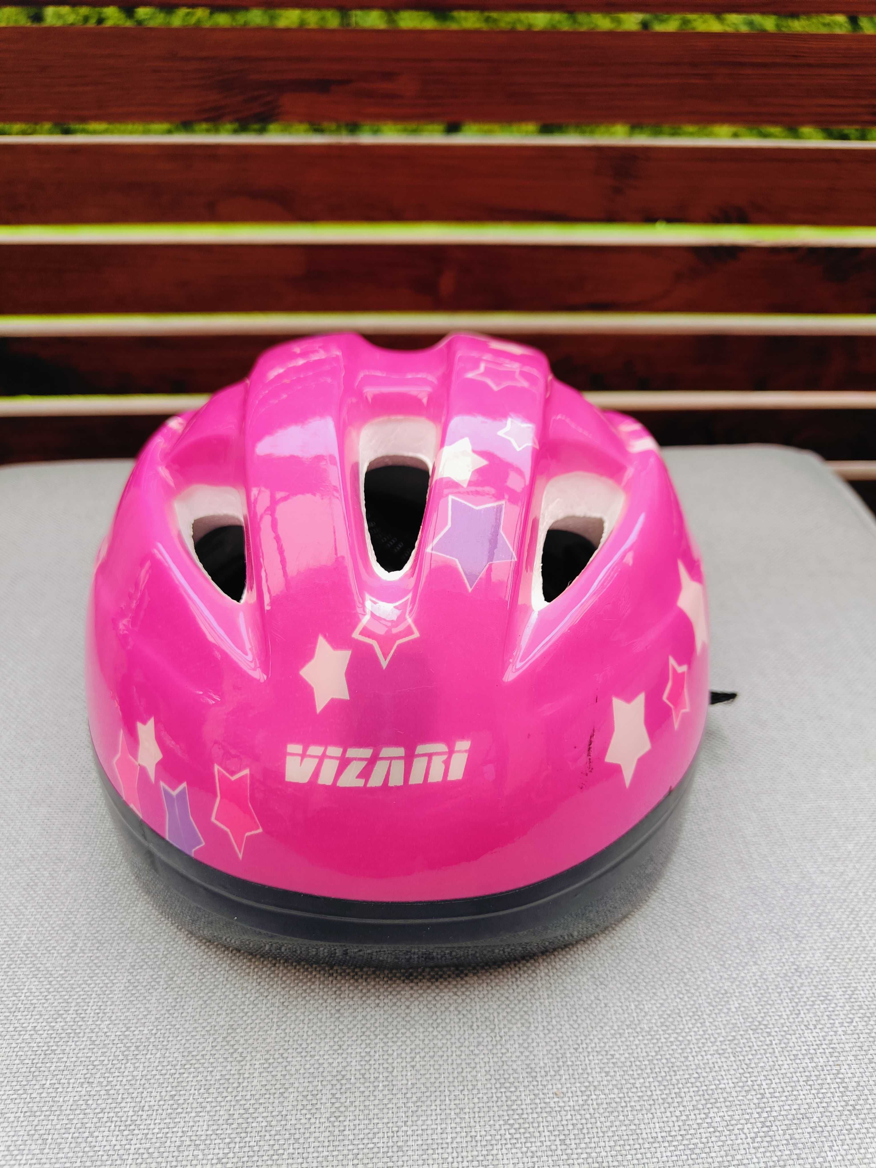 Kask rowerowy dla dziewczynki Vizari Zuzi, na rolki