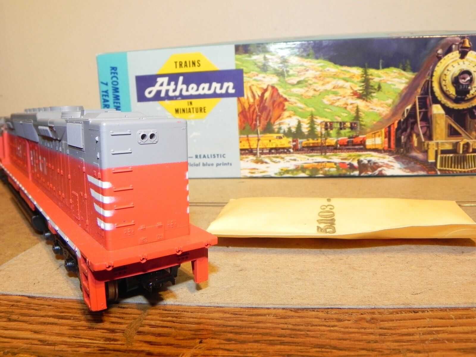 MiniClubMarklin - Athearn D-40 Powered Dual Motor DC H0   Excelente