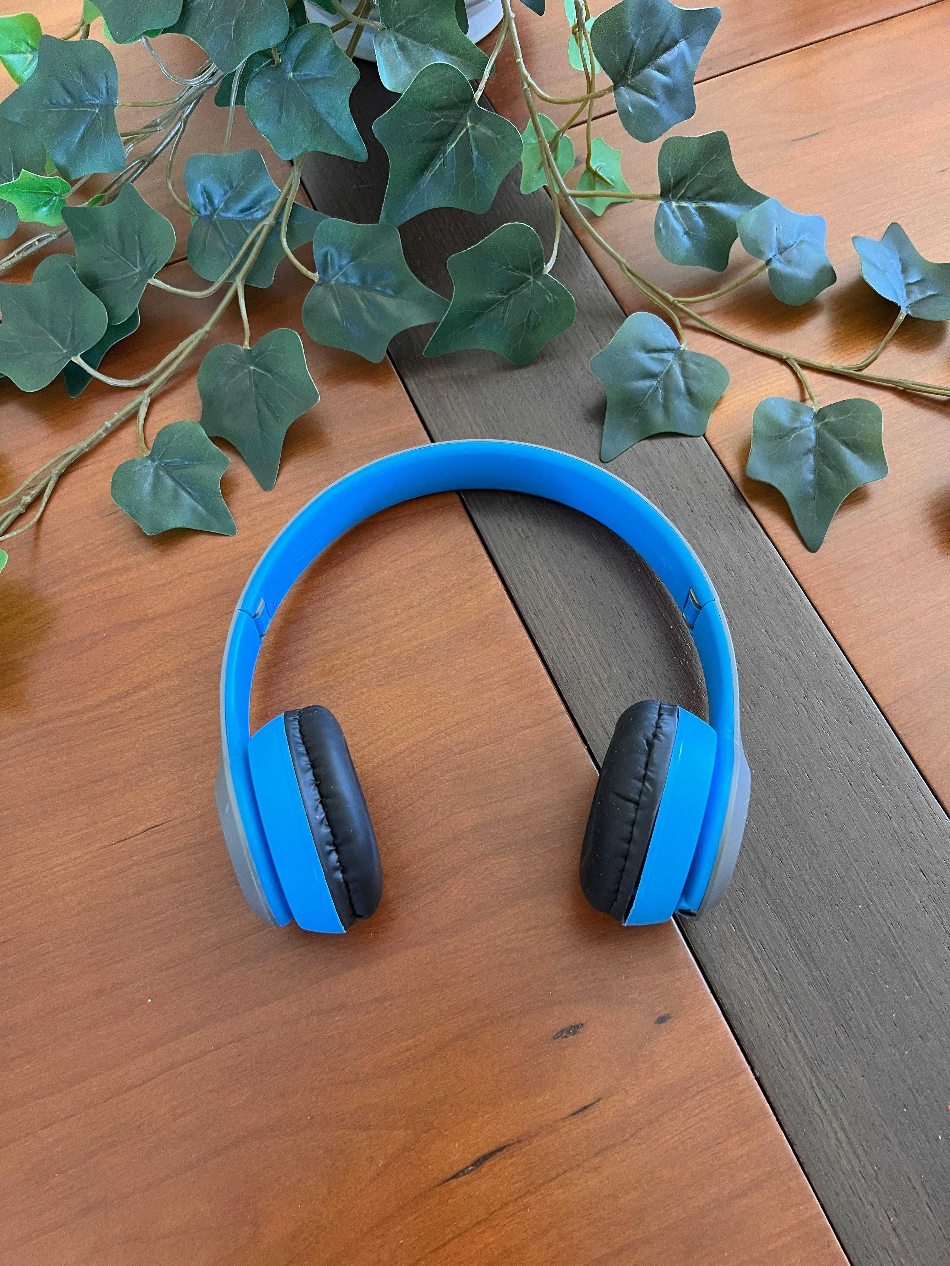 Headphones azuis