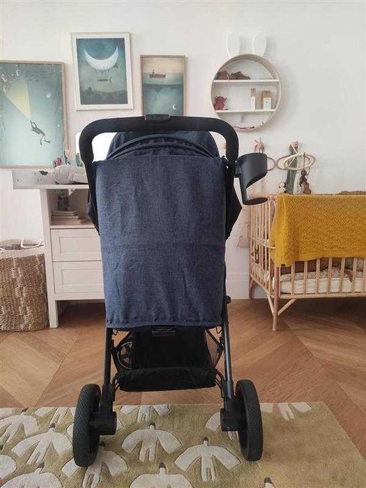 Wózek spacerowy, spacerówka Britax Romer B-Agile M ciemny niebieski