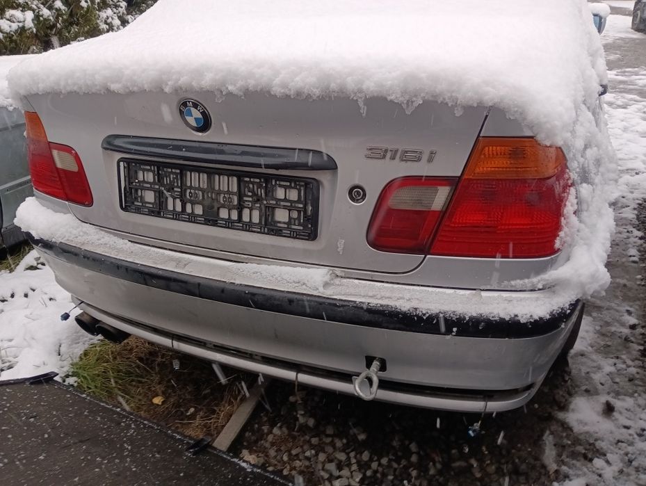 BMW E46 ZDERZAK TITANSILBER 354/7 tył tylni sedan progi klapa szyba