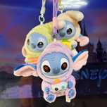 Мʼяка іграшка брелок Стіч (Stich Disney), Лабубу, Ліло і Стіч