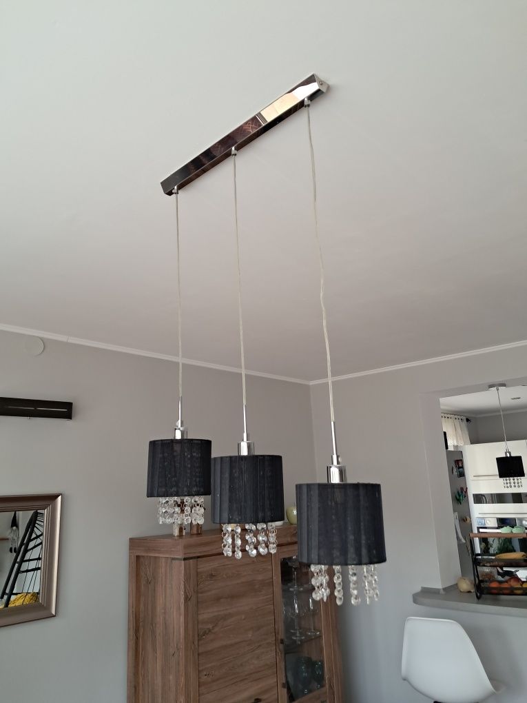 Używane lampy mdm1953/3bk 1 potrójna i 2 pojedyncze stan bdb
