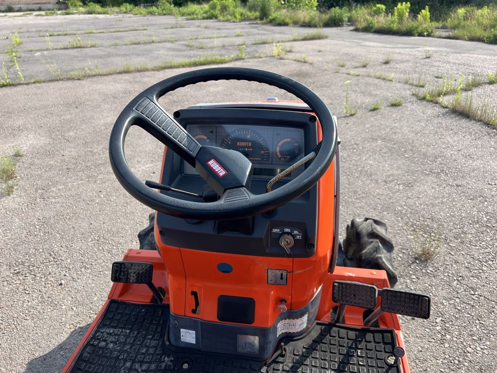 Японський міні трактор Kubota Aste A-15 без грунтофрези!Трактор Кубота