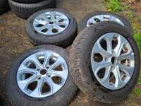 Felgi aluminiowe 14" 4x108 Ford Fiesta KA z oponami zimowymi