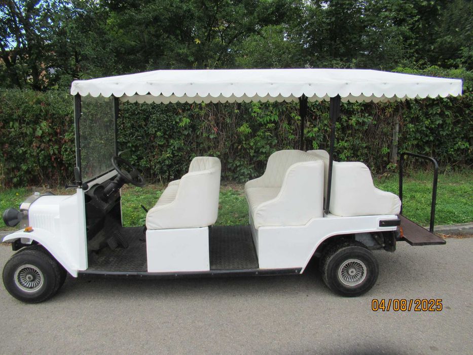 Melex 6 osobowy, dobre akumulatory, prostownik